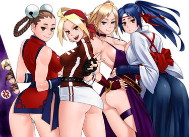 KOF cute girls