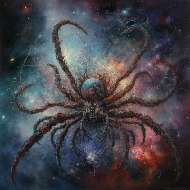 Spaceman Sapider Cosmic Space Spider by lovecraft1977 on DeviantArt