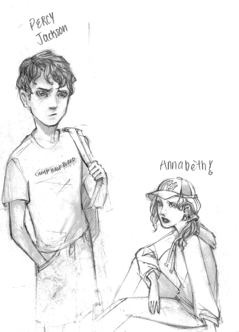 PERCY JACKSON AND ANNABETH! by manillalu on DeviantArt.