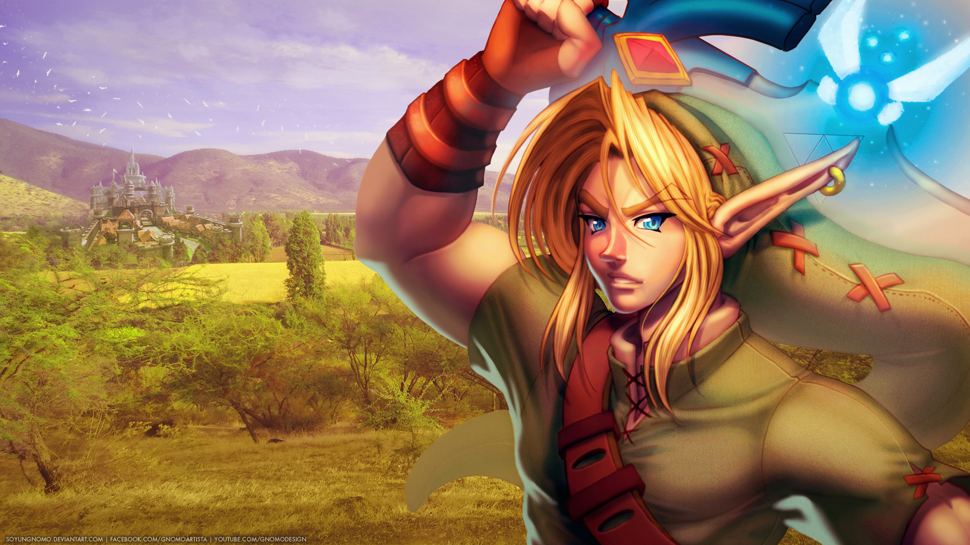 Legend Of Zelda Wallpaper Link By Dasgnomo On Deviantart