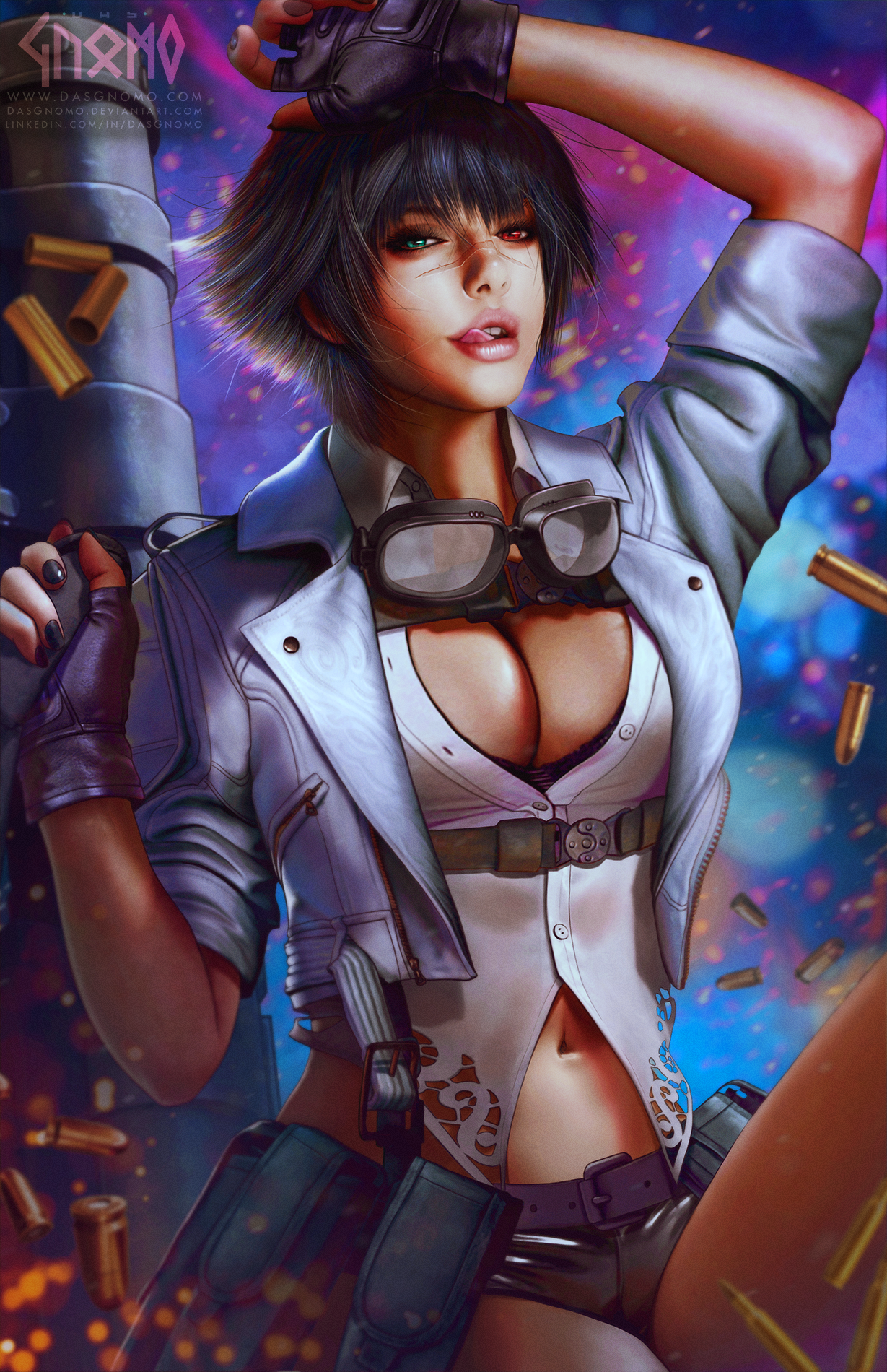 Devil May Cry 3 Lady by Kuvshinov-Ilya on DeviantArt