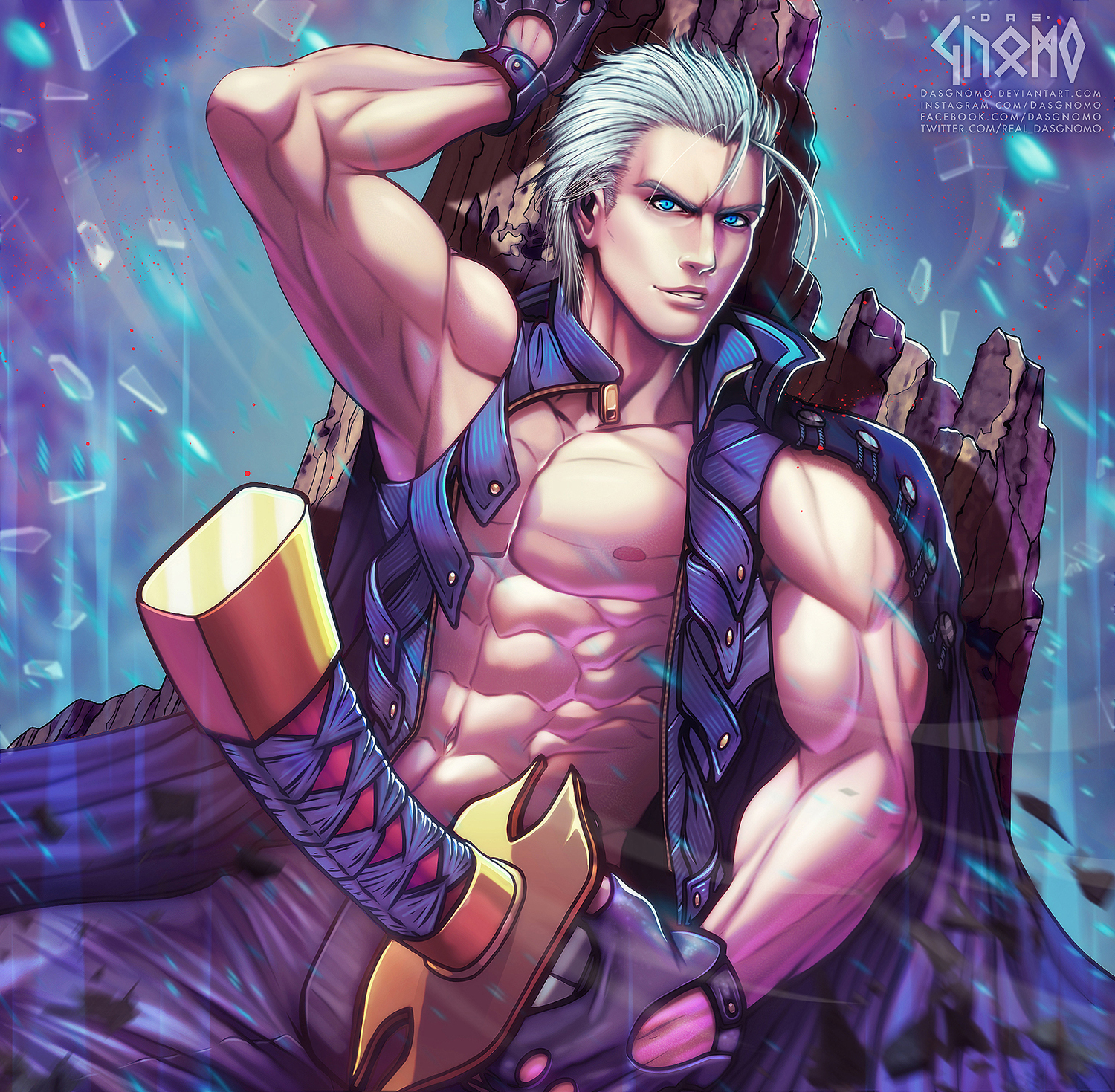 Vergil fanart by saiminkzaid on DeviantArt