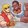 Ken And Balrog - US fighters