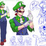 CEO Luigi - Concept - Mushroom Kingdom AU