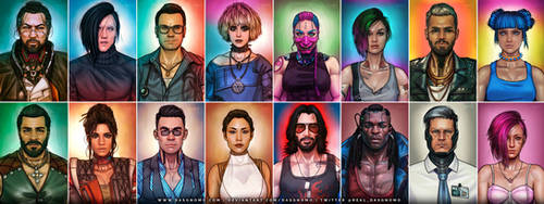 Cyberpunk 2077 - Portraits - Final Compilation