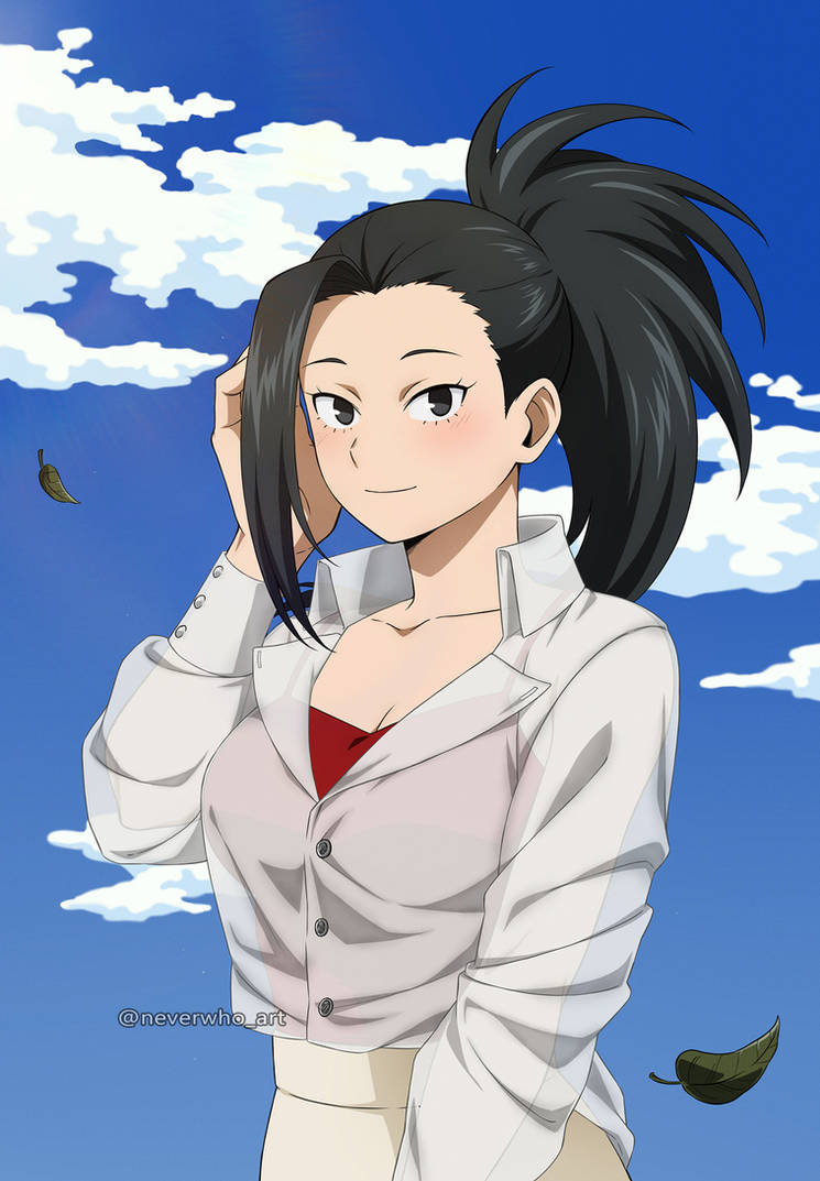 BNHA commission Momo Yaoyorozu by neverwho on DeviantArt
