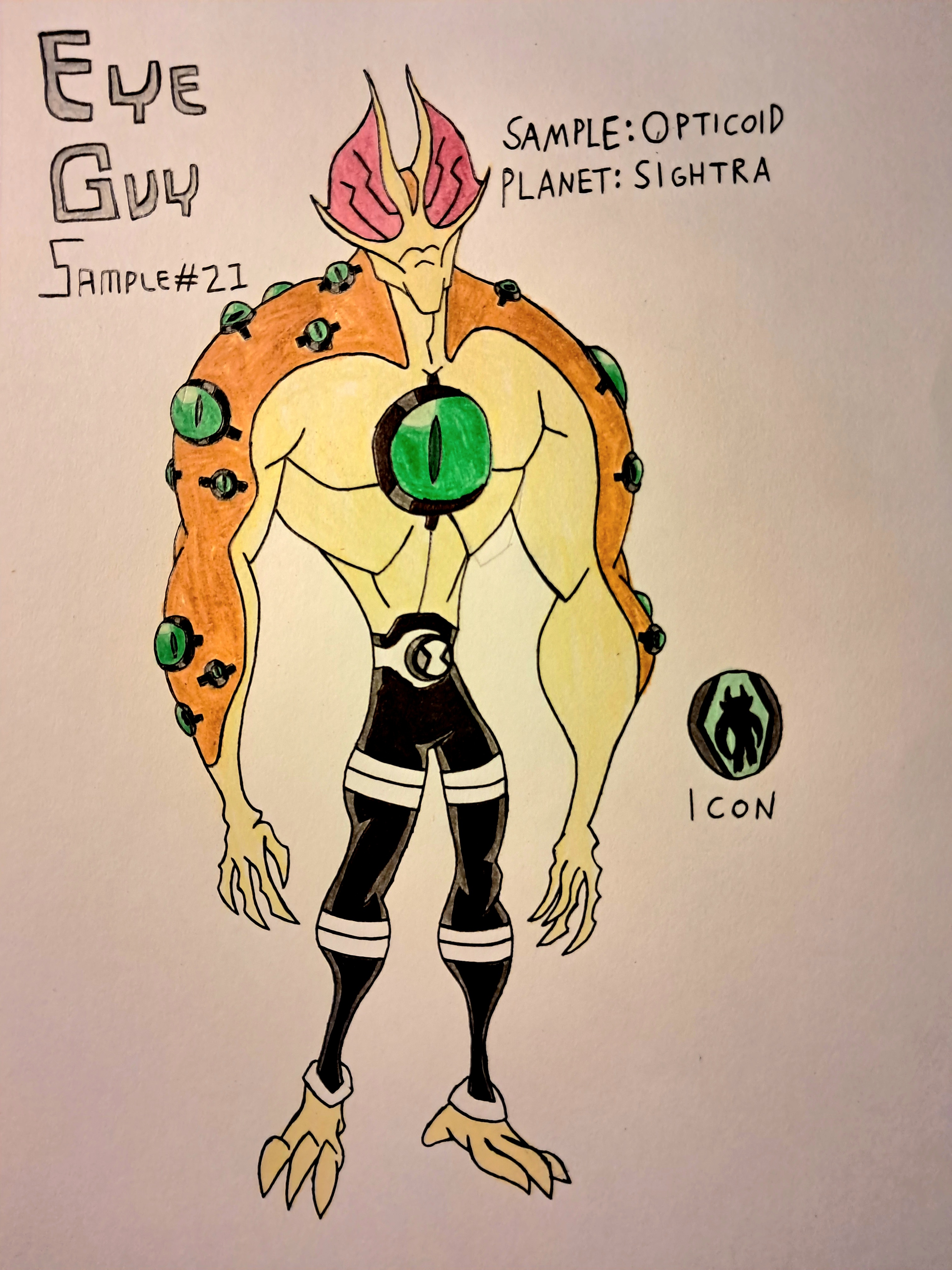 Ben 10 Awakening AU: Eye Guy