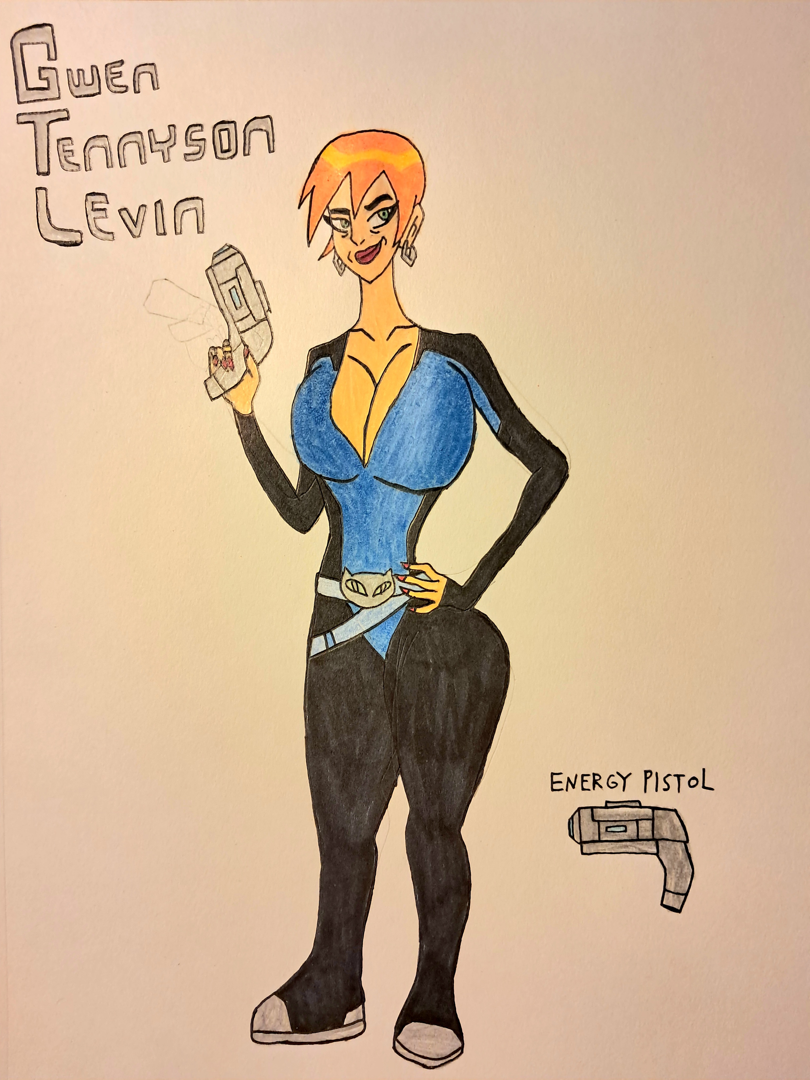 Ben 10 Resurrection AU: Gwen Tennyson-Levin