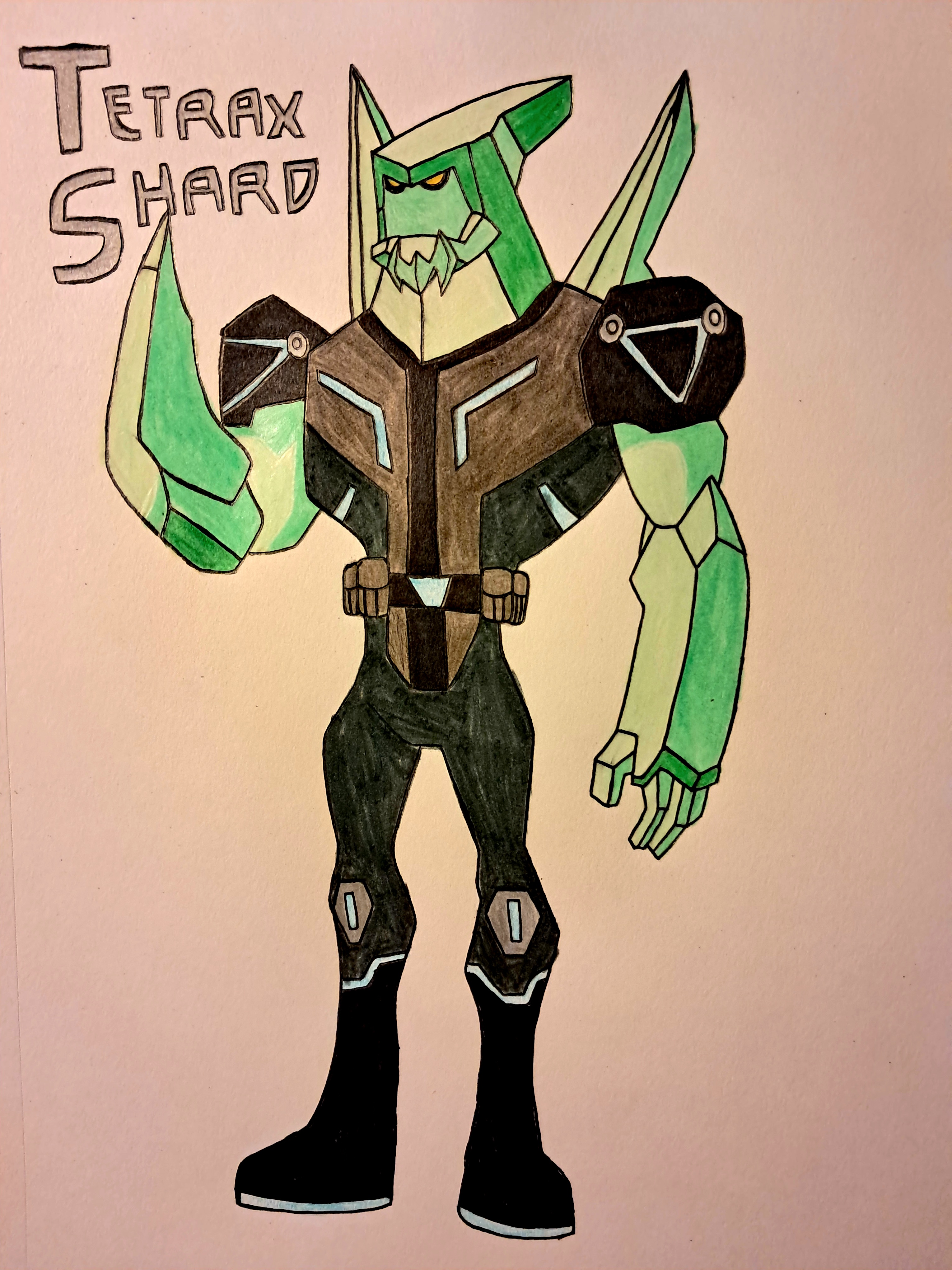 Ben 10 Resurrection AU: Tetrax Shard