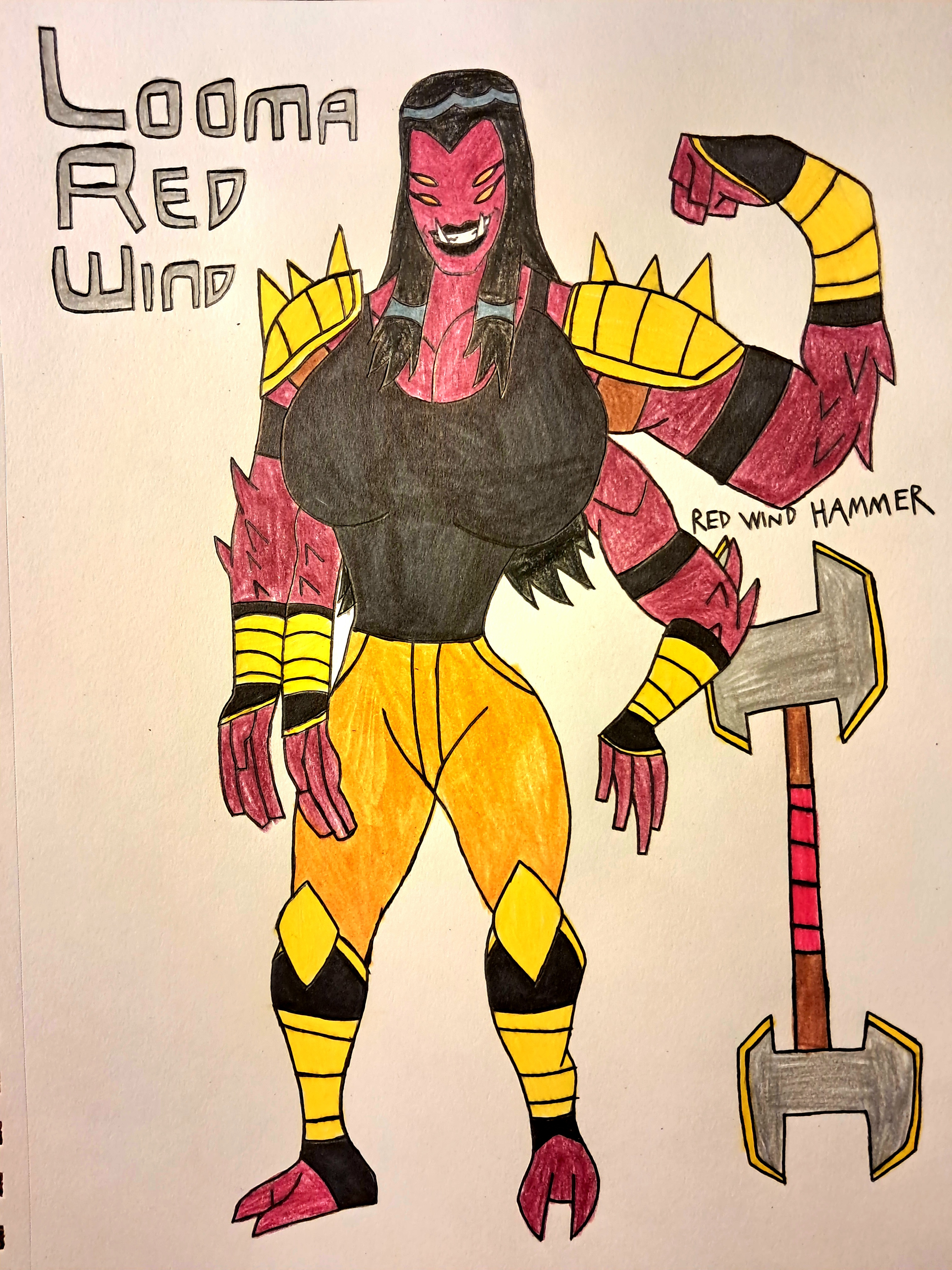 Ben 10 Resurrection AU: Looma Red Wind