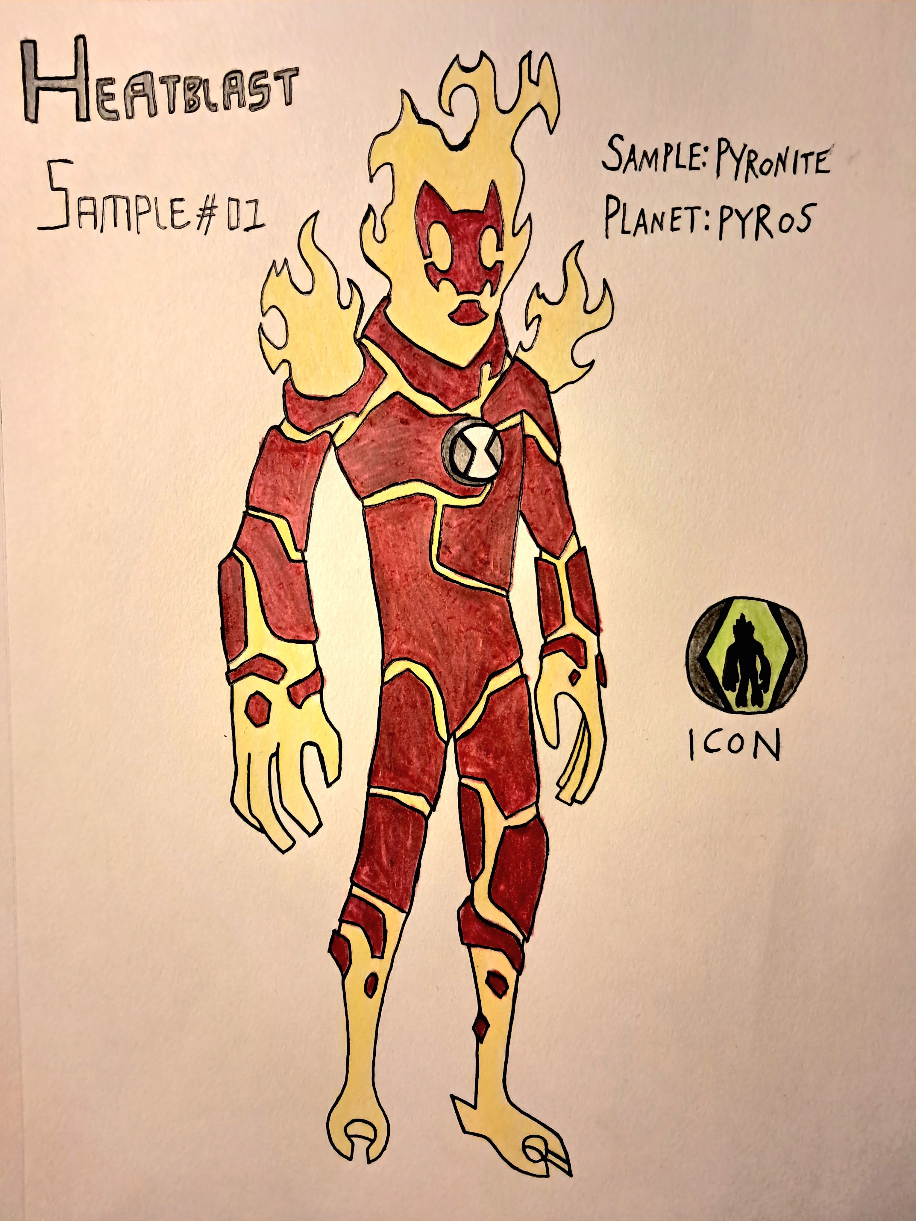 Ben 10 Resurrection AU: Heatblast