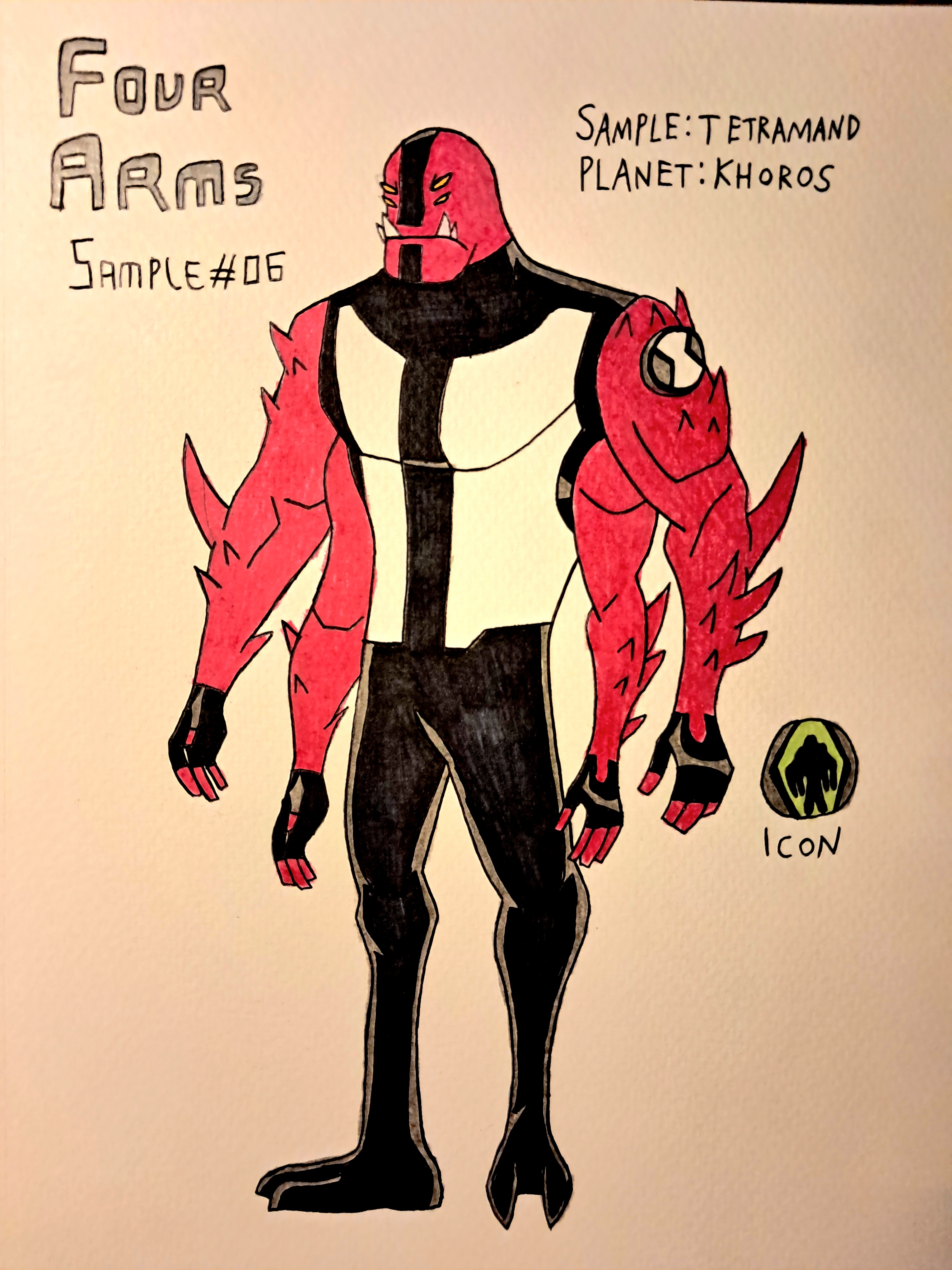 Ben 10 Resurrection AU: Four Arms