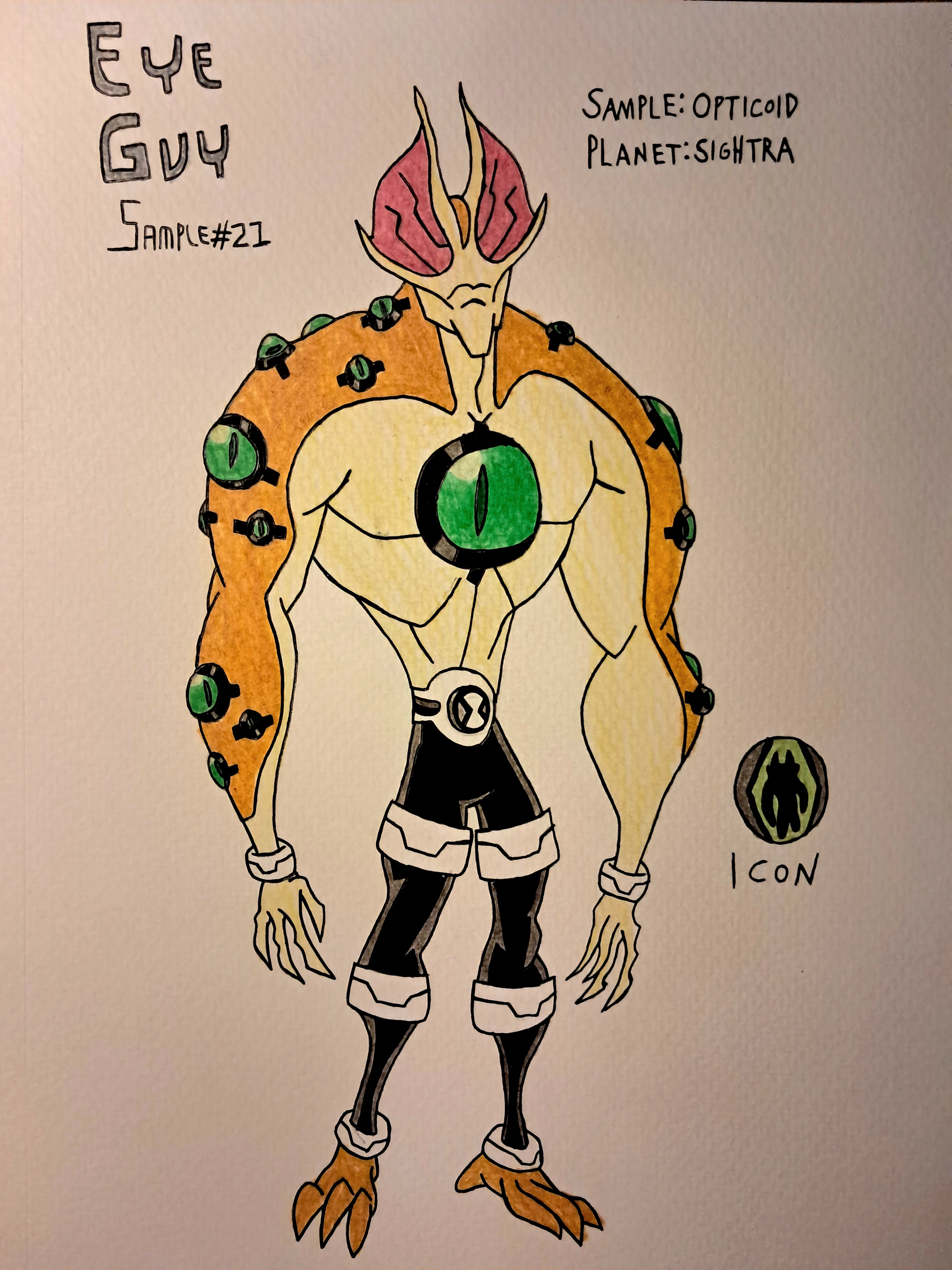 Ben 10 Resurrection AU: Eye Guy