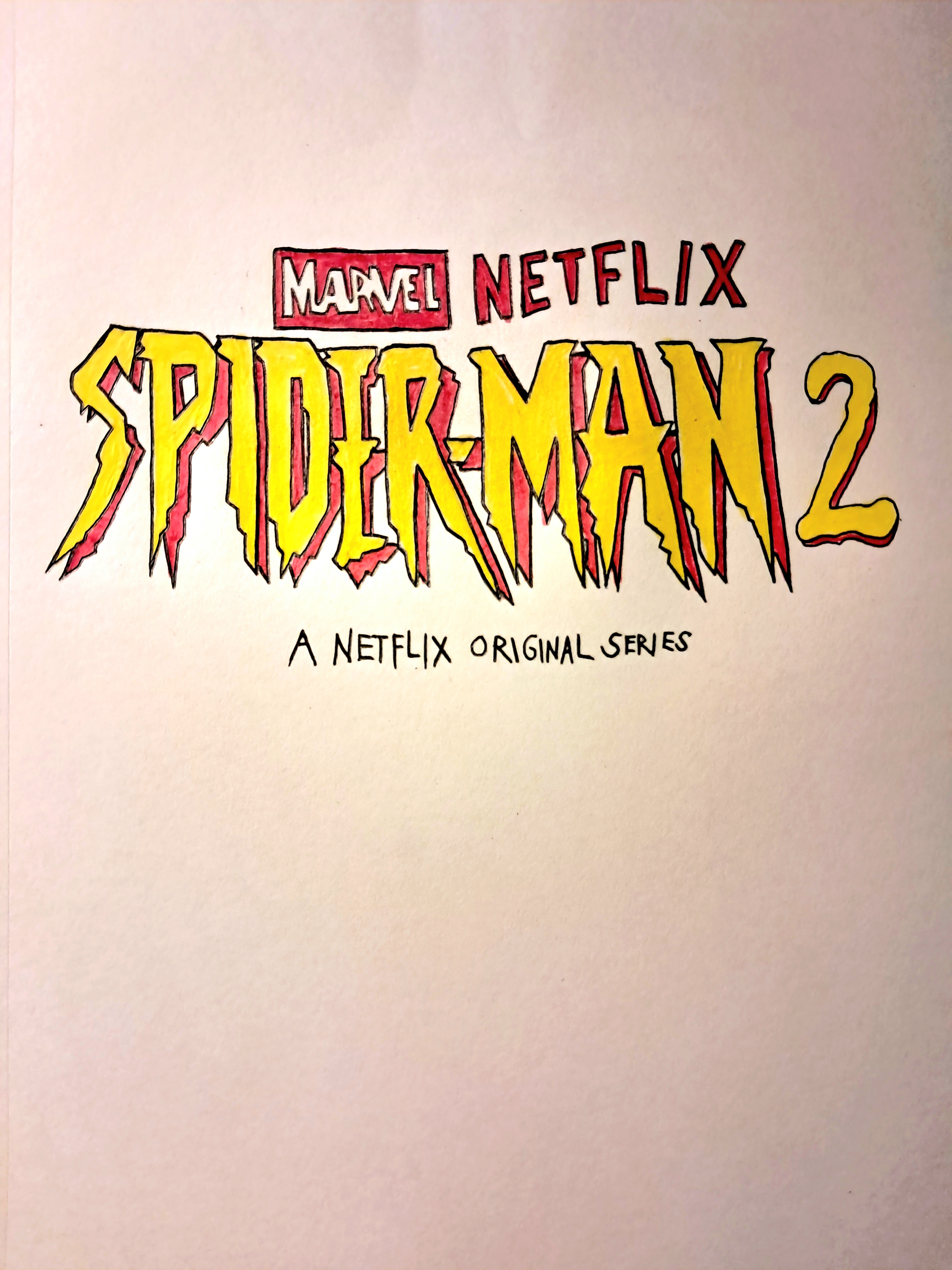 Netflix's Spider-Man 2: Title Logo
