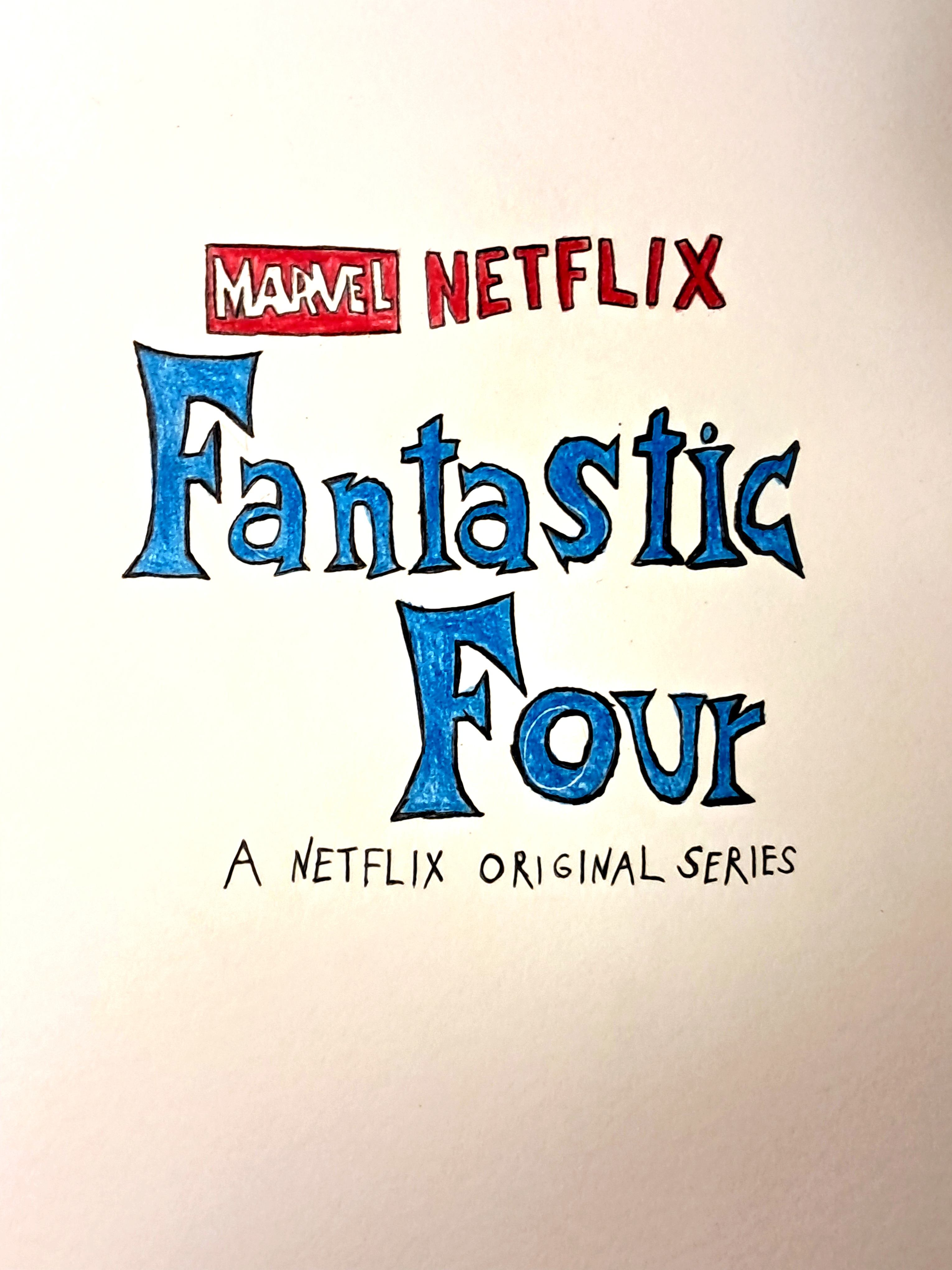 Netflix's Fantastic Four: Title Logo