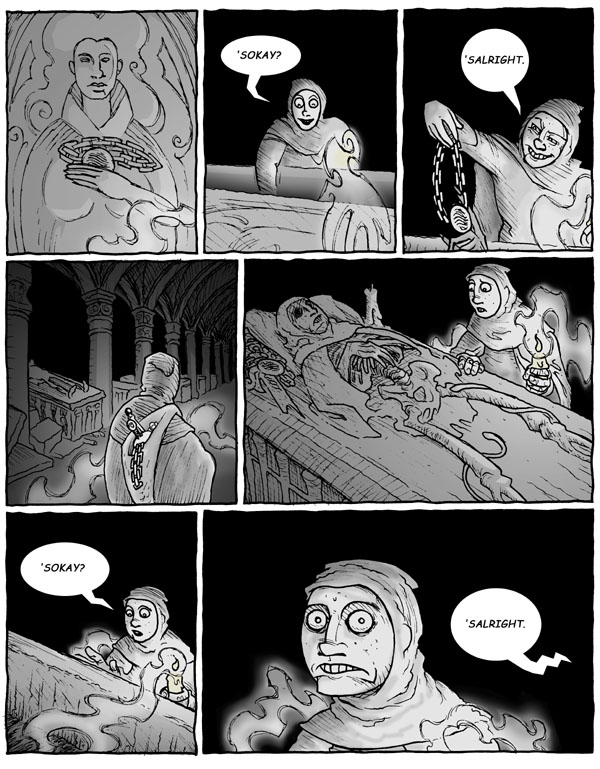 Olden Art: Ghoul, Pg. 2 by JoeEngland