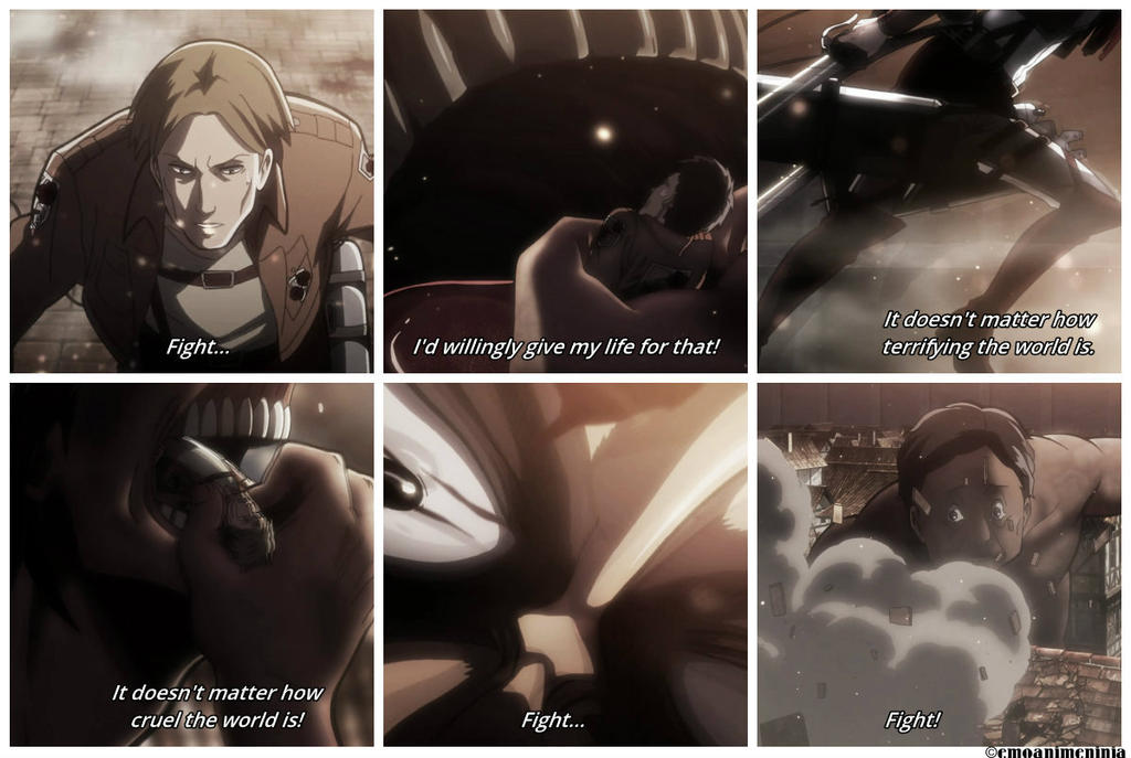 Shingeki no Kyojin episode 13 highlight part 3 by emoanimeninja on