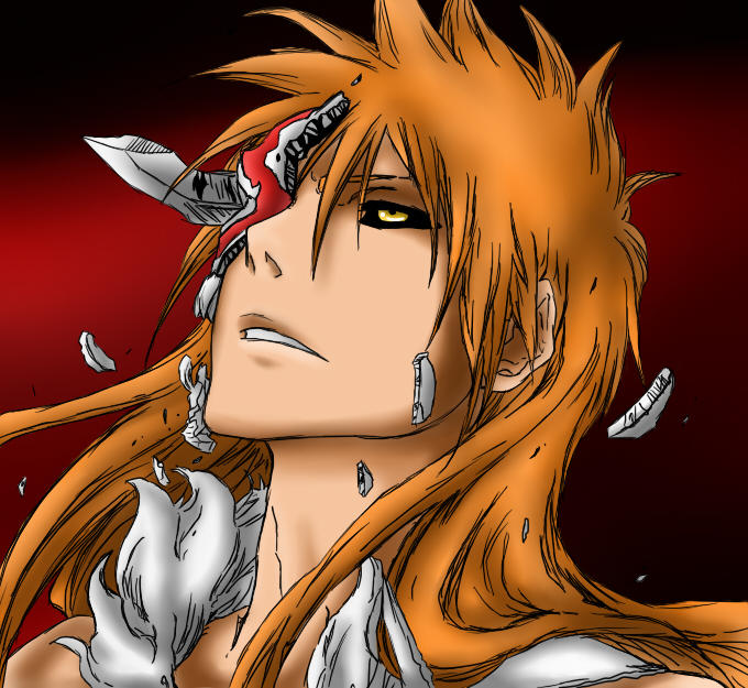 Hollow Ichigo Arrancar by SkyCri on DeviantArt