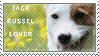 Jack Russel Terrier Stamp by Muttie