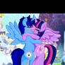 Blue hugging twilight out of love