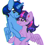 Blue thunder x twilight sparkle pregnancy 5