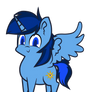 BlueThunder magpiepony design