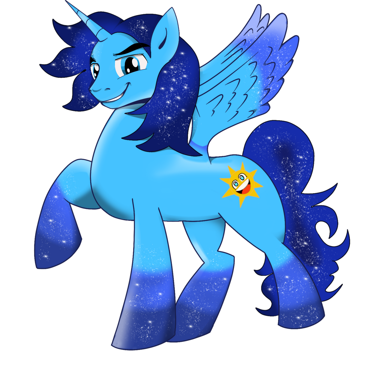 Heroic mlp style blue thunder by CanonBlueThunder on DeviantArt