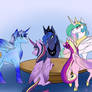 Royal meeting with the princesses