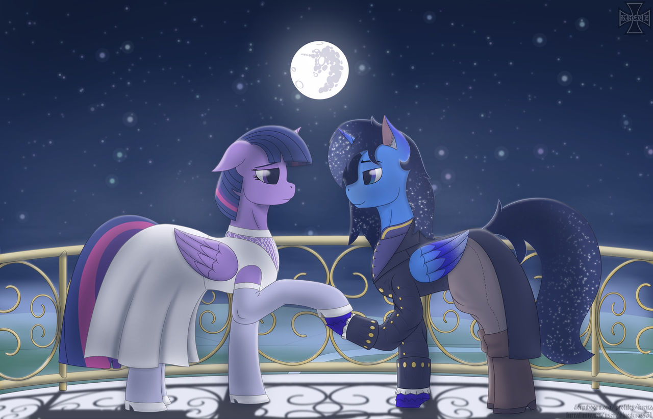 Under moonlight