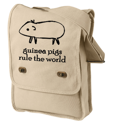 Guinea Pigs Rule the World Field Bag