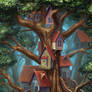 Houses on the tree