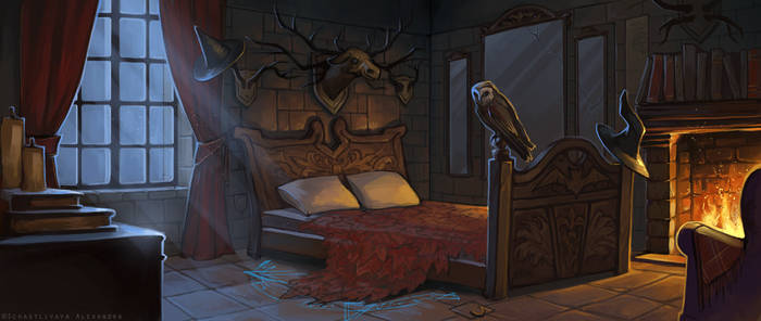 Witch's bedroom