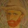Van Gogh Self Portrait With Felt Hat - Copy