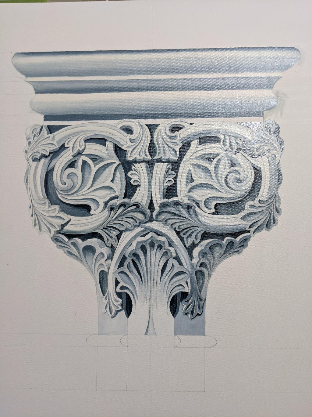 Columnar Deviantart Column capital wip 4 by dublodz on DeviantArt