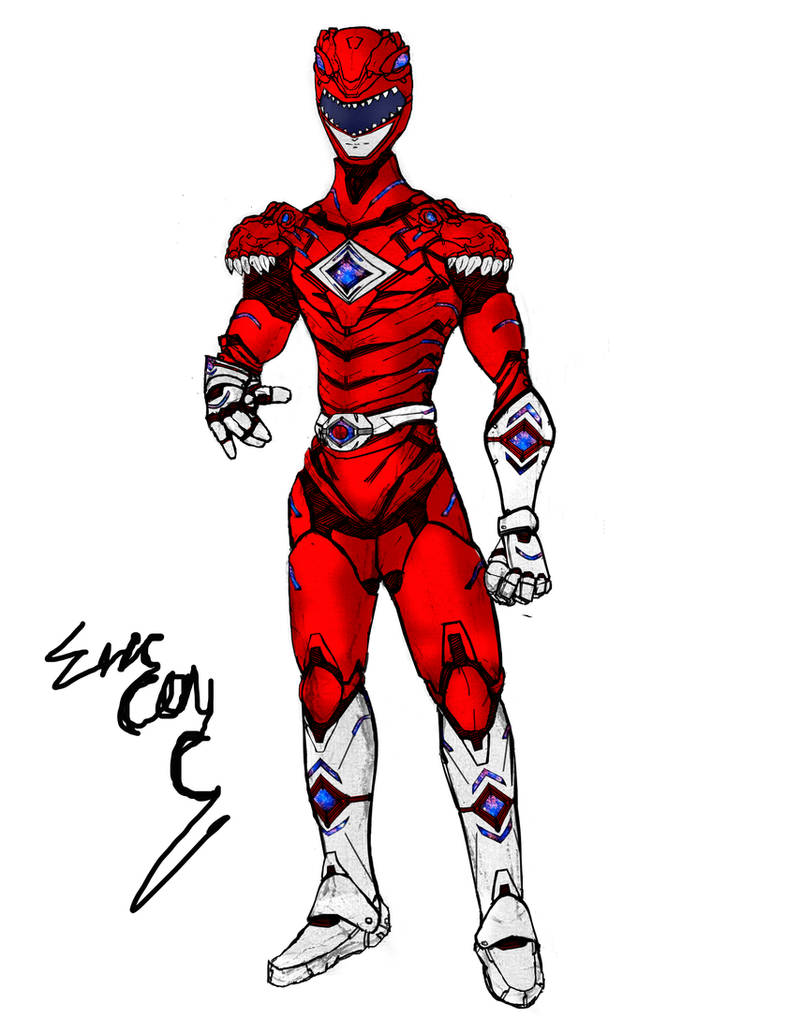 Upgraded Red Ranger Red Ranger by DarkishSaintEric on DeviantArt