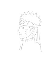 Naruto Lineart