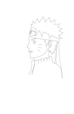 Naruto Lineart