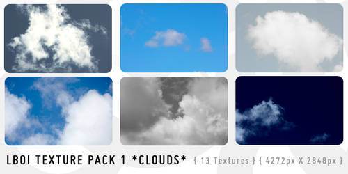 13 Free HighRes Cloud Textures