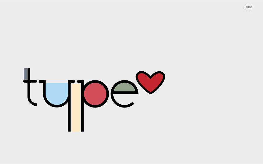 Colors Typography Wallpaper by littleboxofideas