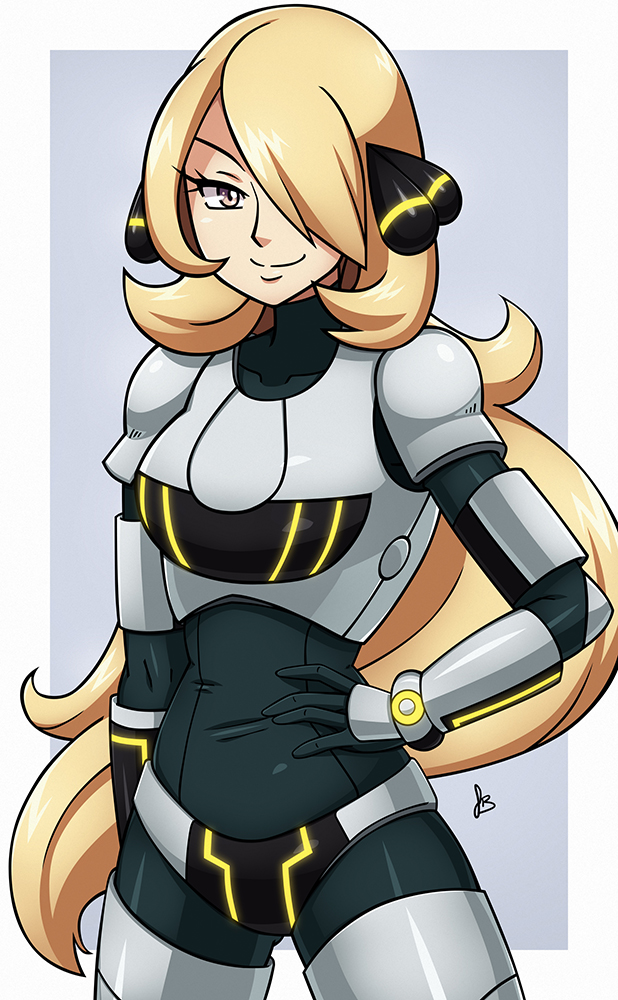 Armoured Cynthia - Pokemon [Commission]