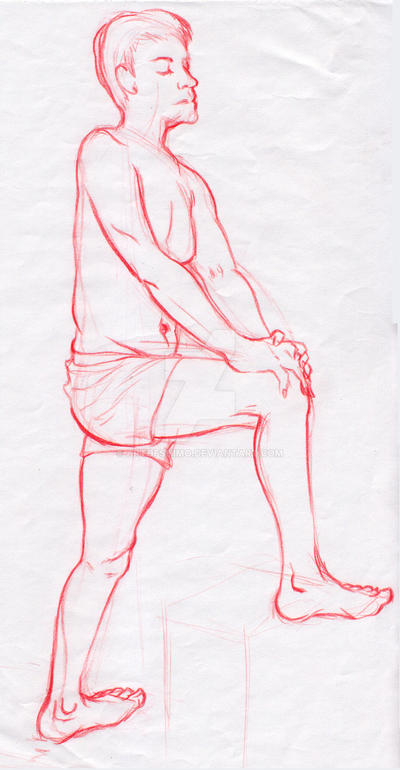 Figure Study 2012 - Standing model