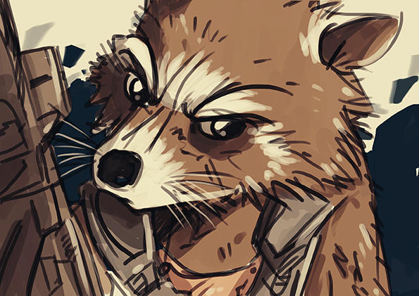 Rocket Raccoon by Nicohitoride on DeviantArt