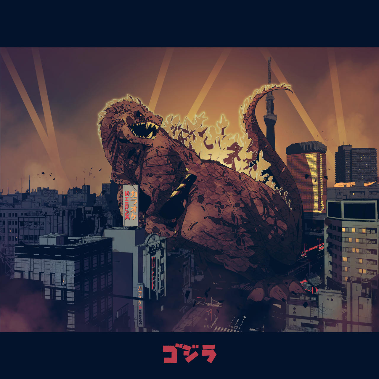 Godzilla The Ride Deviantart Godzilla by Nicohitoride on DeviantArt