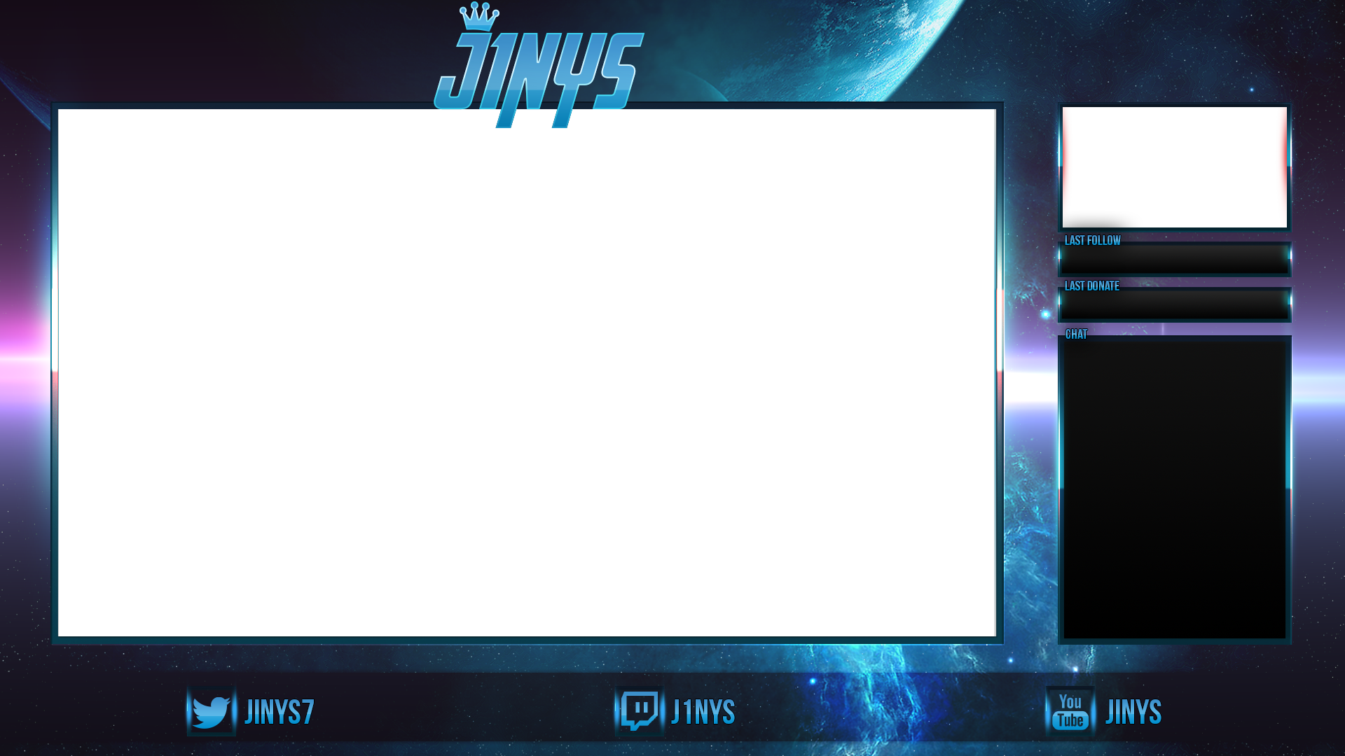 D live chat overlay