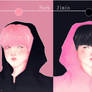 Park Jimin Black and Pink