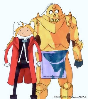 Adventure Time/Full Metal Alchemist Mash-up