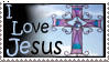 I Love Jesus Stamp by christians