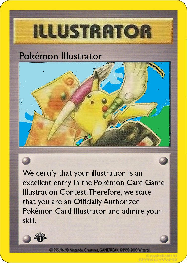 Pikachu Illustrator In English by pikachupokemon123 on DeviantArt