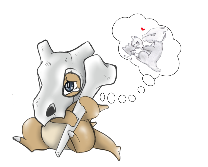 Cubone Reference Art for a Cubone Card by pikachupokemon123 on DeviantArt