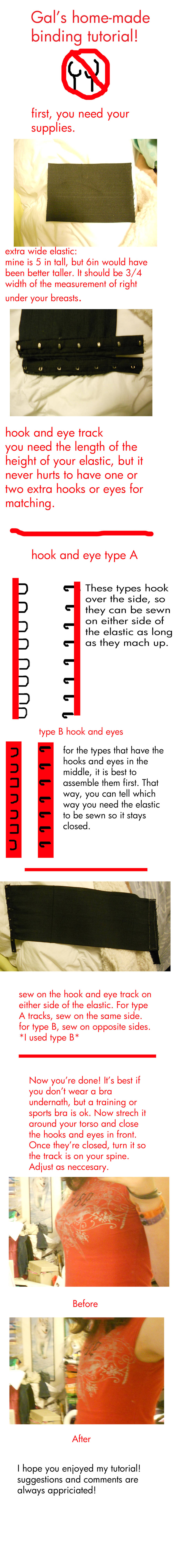 Home Made Binding Tutorial by ninjagal6